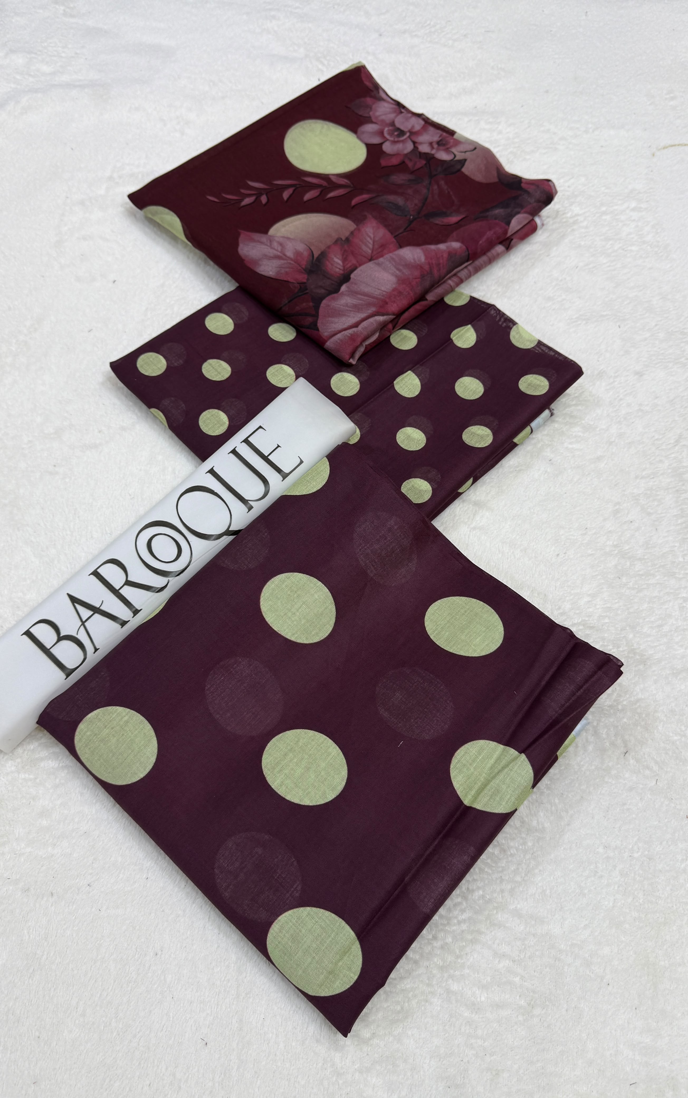 Baroque Printed Lawn 3-Piece