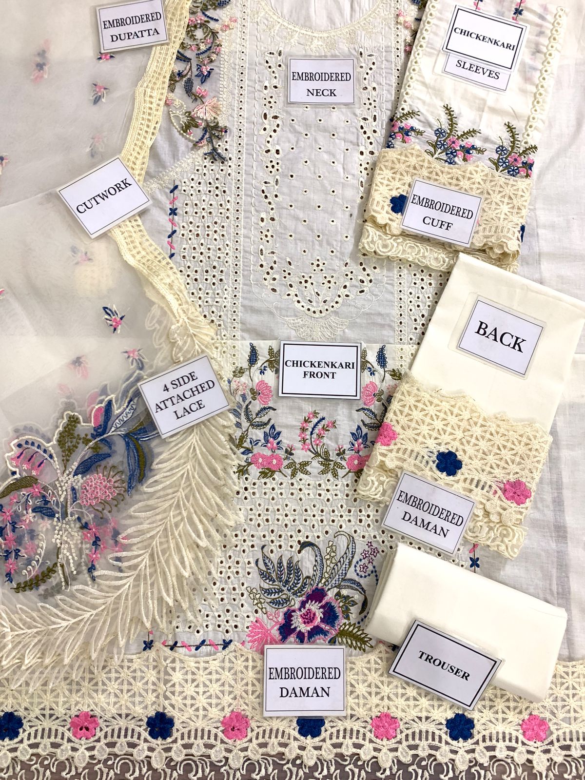 QALAMKAR LUXURY LAWN CHICKEN KARI COLLECTION