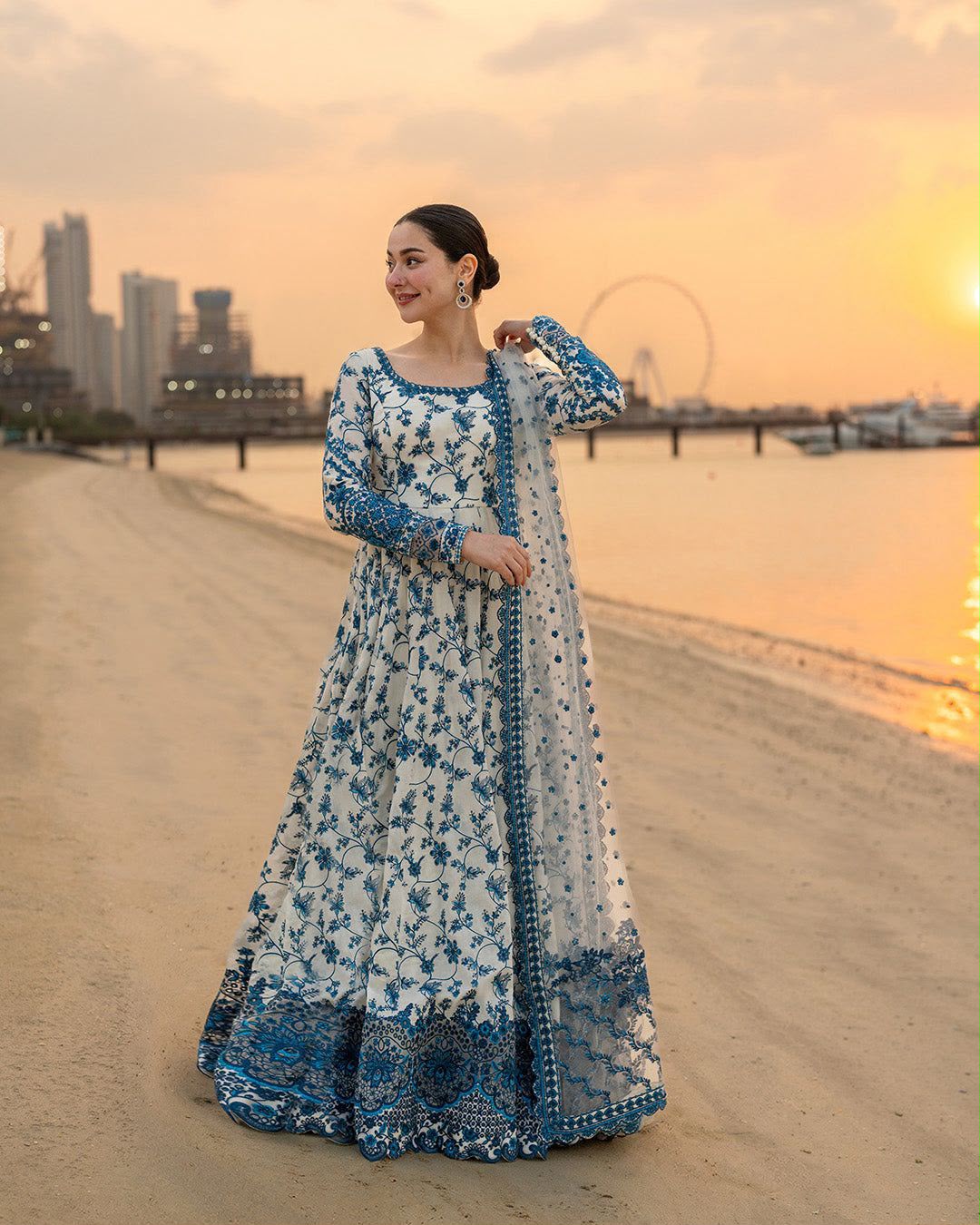 Unstitched 3-Piece Luxury Lawn Suit