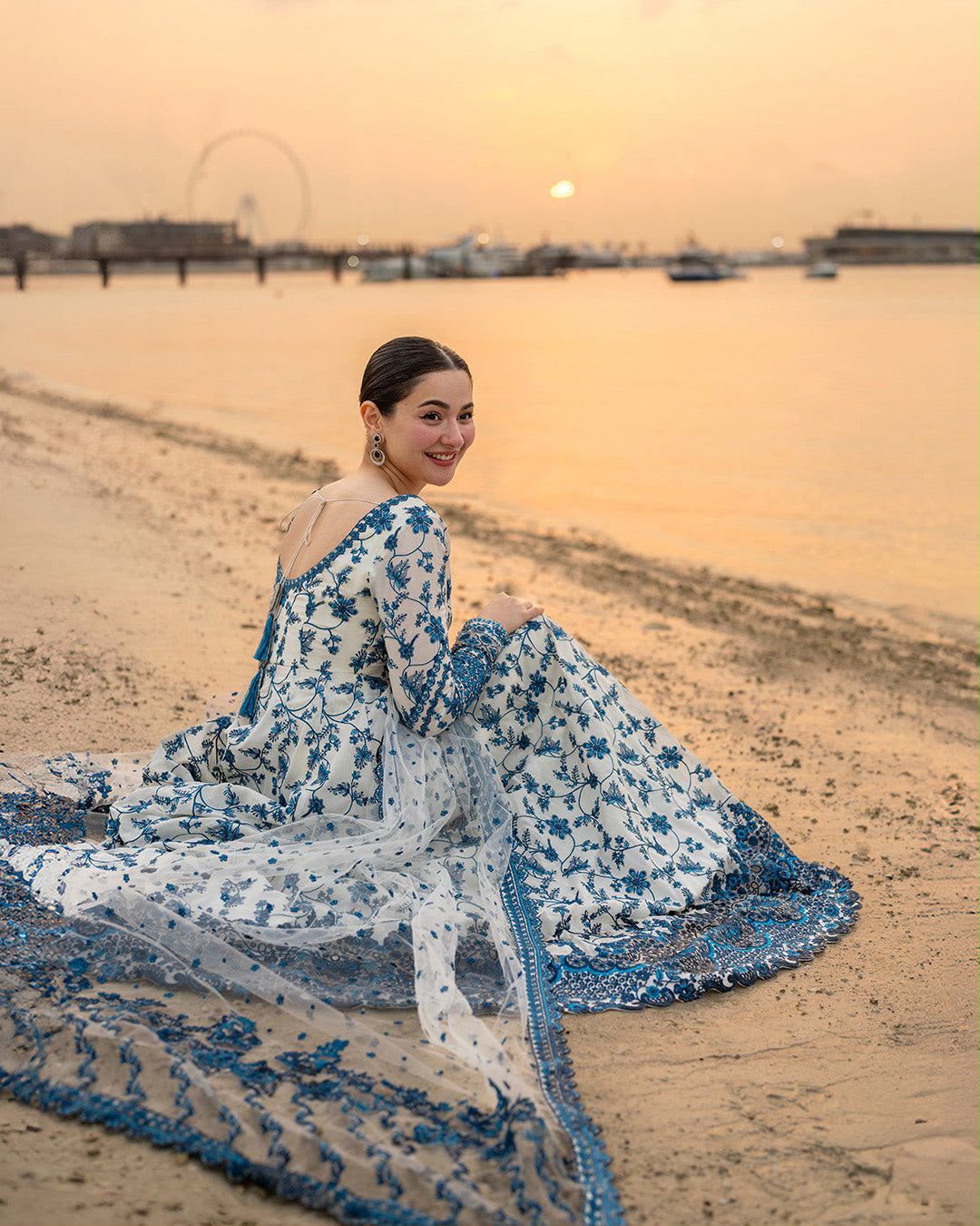 Unstitched 3-Piece Luxury Lawn Suit