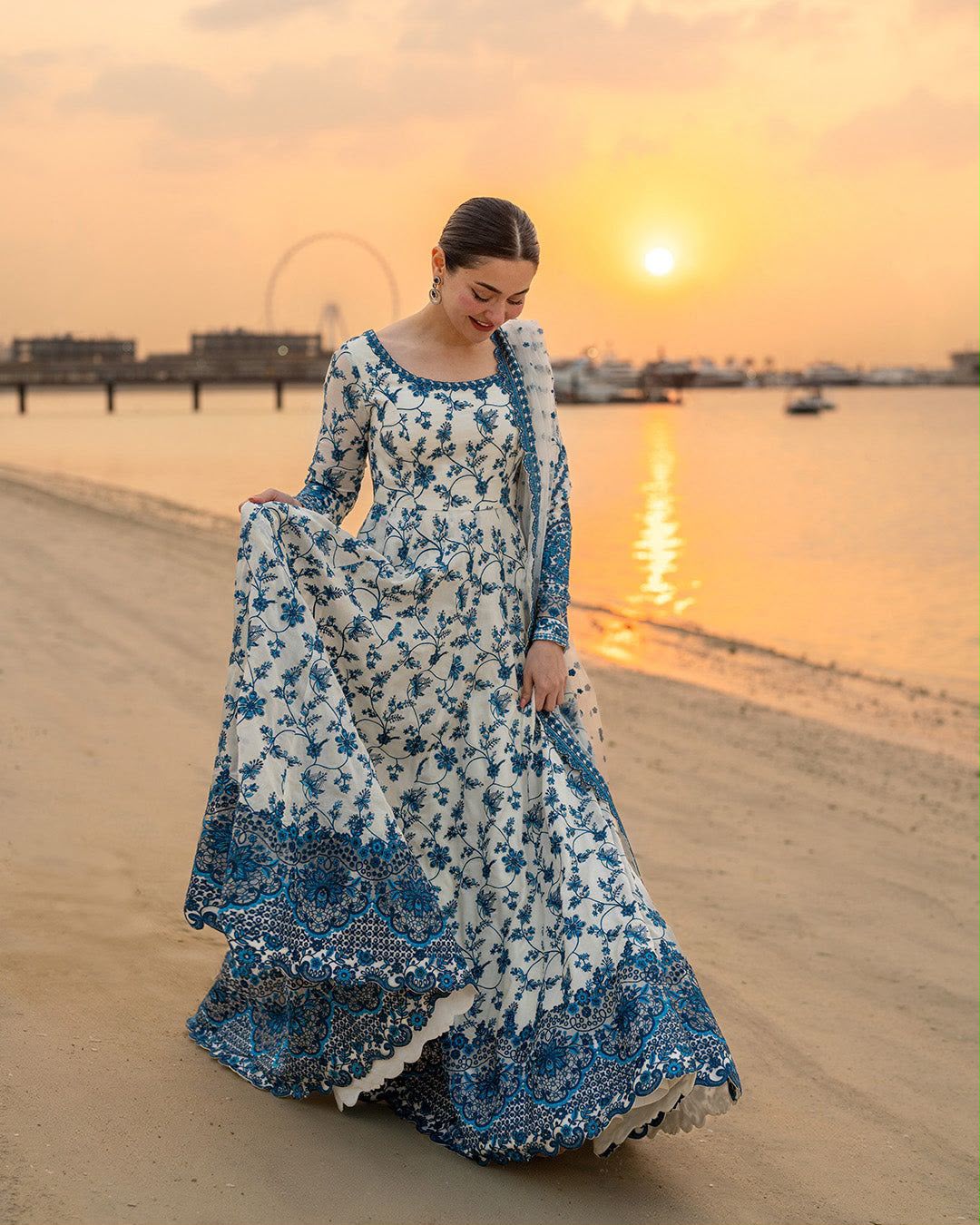 Unstitched 3-Piece Luxury Lawn Suit