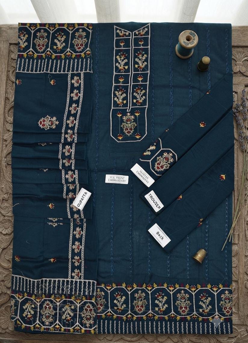 CHARIZMA –3 PIECE Embroidered Lawn