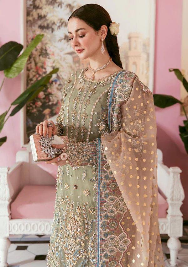 ELAF – Luxury Organza Unstitched 3-Piece Suit