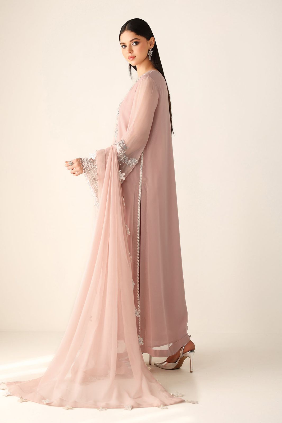 BAROQUE – Luxury Chiffon 3 piece suit