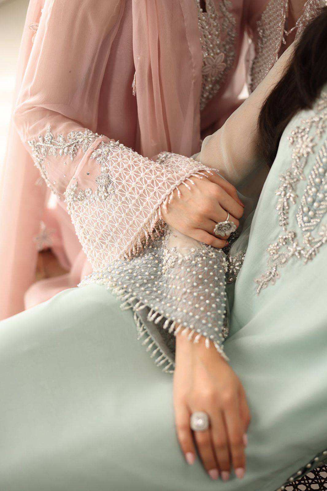 BAROQUE – Luxury Chiffon 3 piece suit