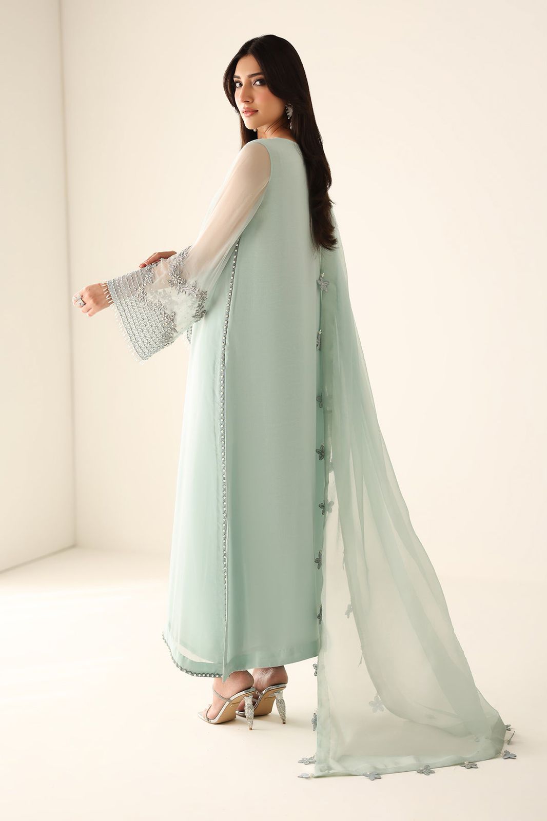 BAROQUE – Luxury Chiffon 3 piece suit