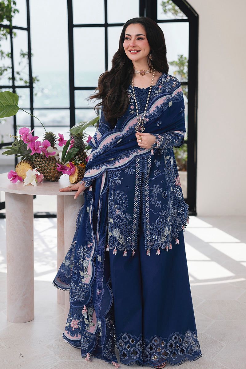 QALAMKAR – Chikankari 3 piece suit