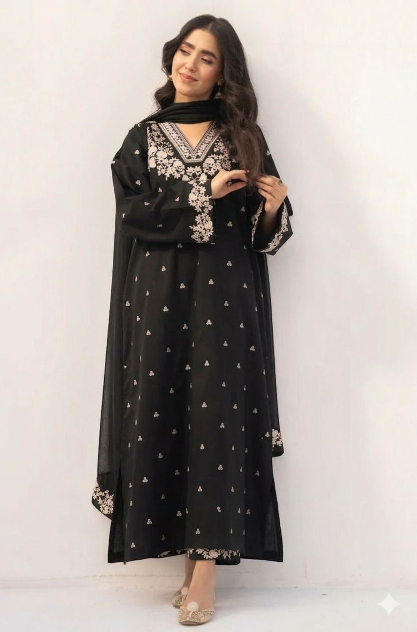 PEZWAAN -Unstitched 3-Piece Suit