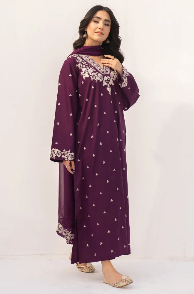 PEZWAAN -Unstitched 3-Piece Suit