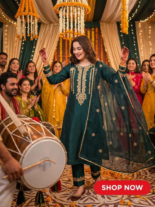 ANAYA-B – Embroidery Unstitched 3-Piece Suit