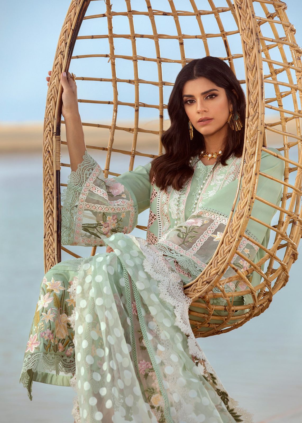 CRIMSON - Premium Lawn Cotton Suit