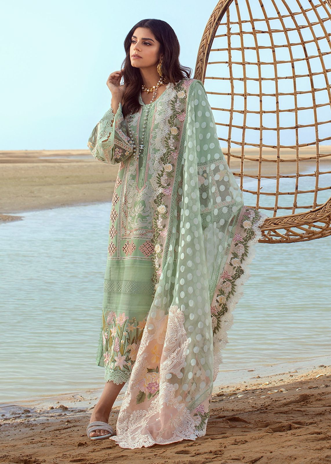 CRIMSON - Premium Lawn Cotton Suit
