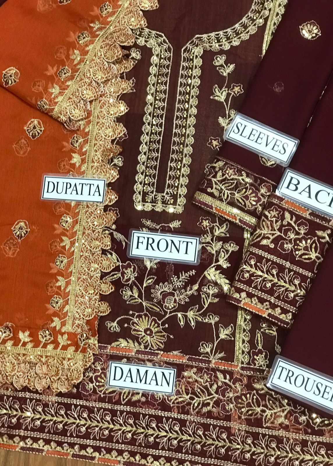 ASIM JOFA- 3 piece unstitched suit