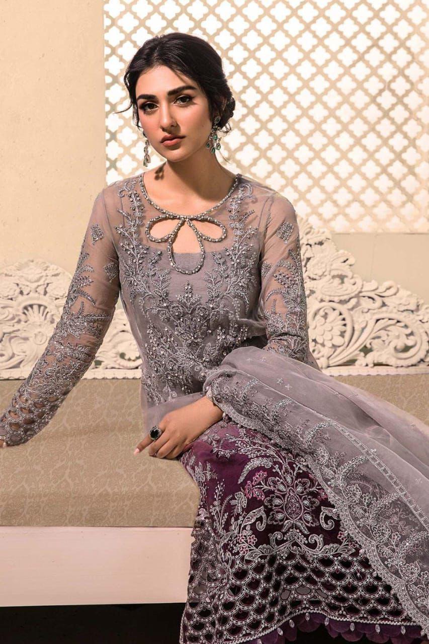 MARIA.B-3 piece unstitched suit