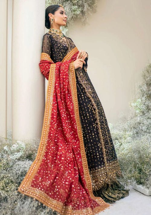 AIK ATELIER-CHIFFON Frok With SATIN SILK Trouser
