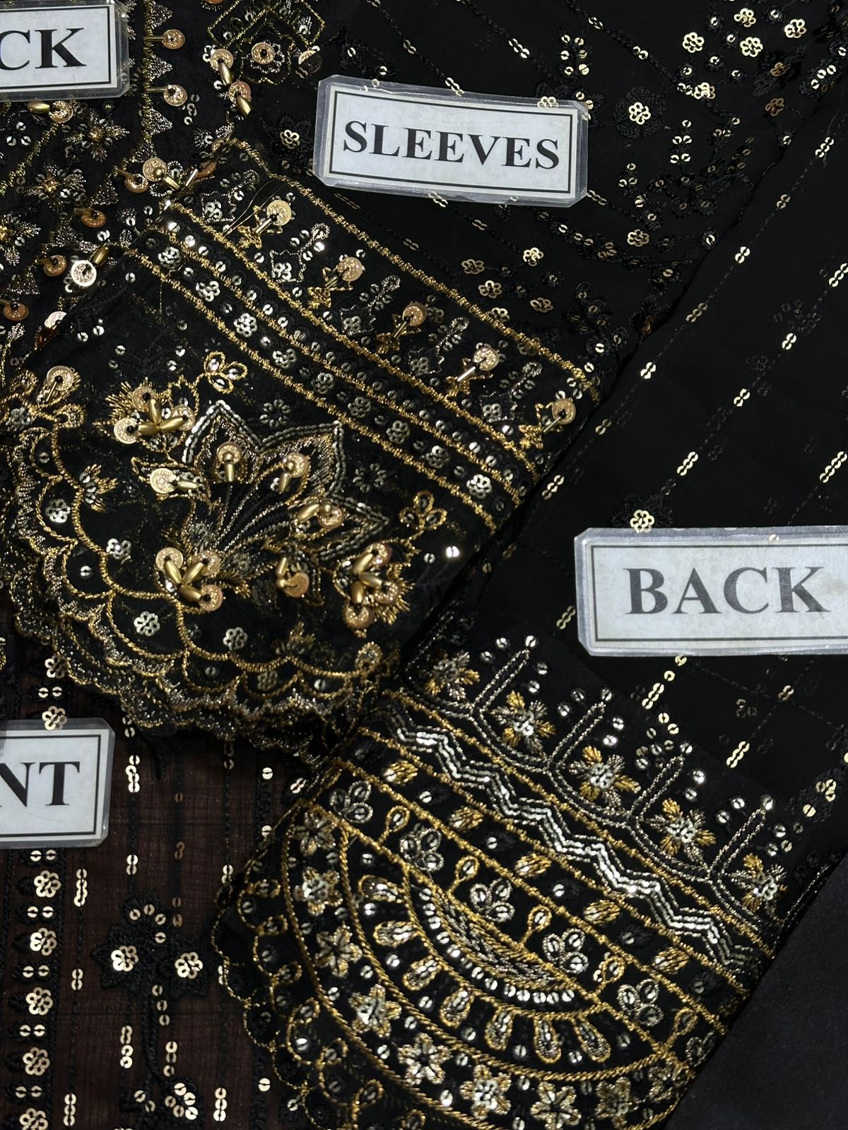 AIK ATELIER-CHIFFON Frok With SATIN SILK Trouser