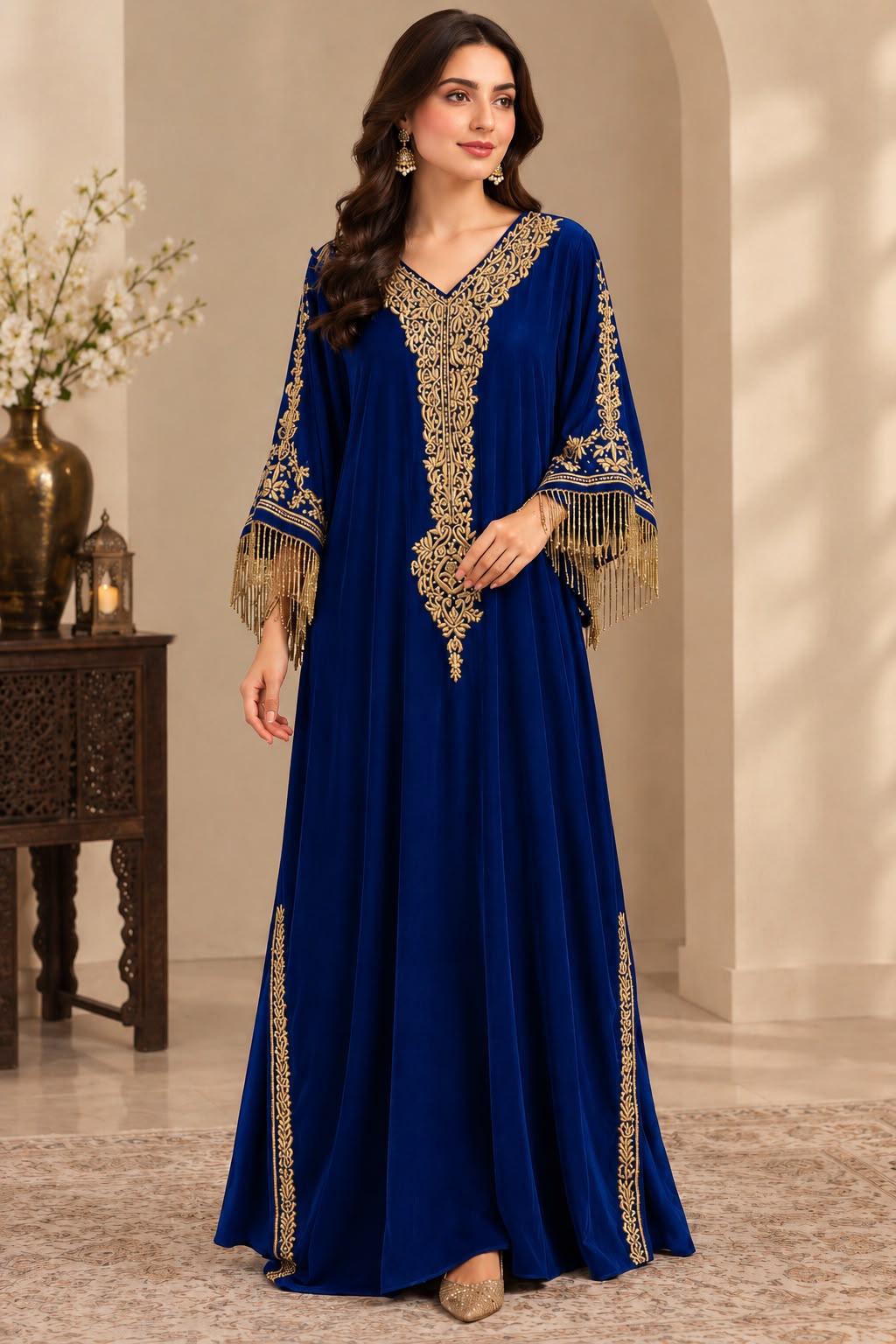 Royal Arabic Luxury 2 Piece Kaftan Handwork