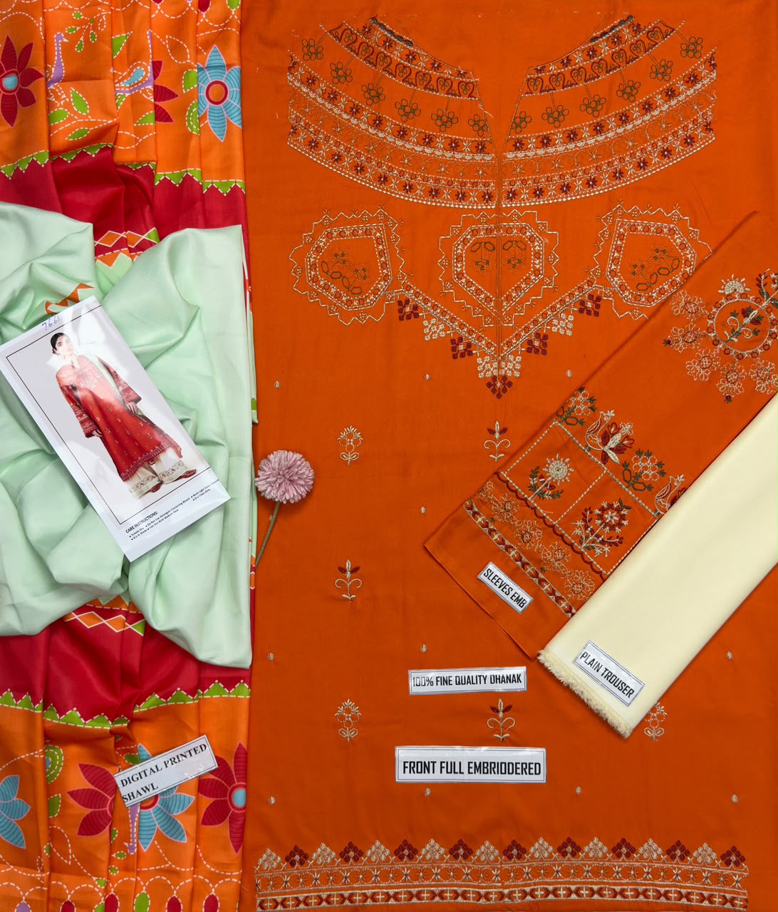 COCO – PREMIUM 3PC DHANK SUIT