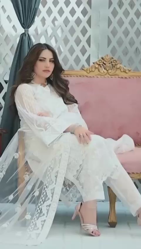 PARTY SUIT WORN BY NEELUM MUNIR Unstitch Replica