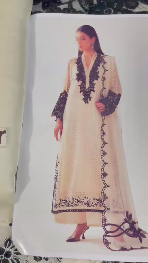 MARIA B – HIT CODE COLLECTION  Unstitched 3-Piece Suit